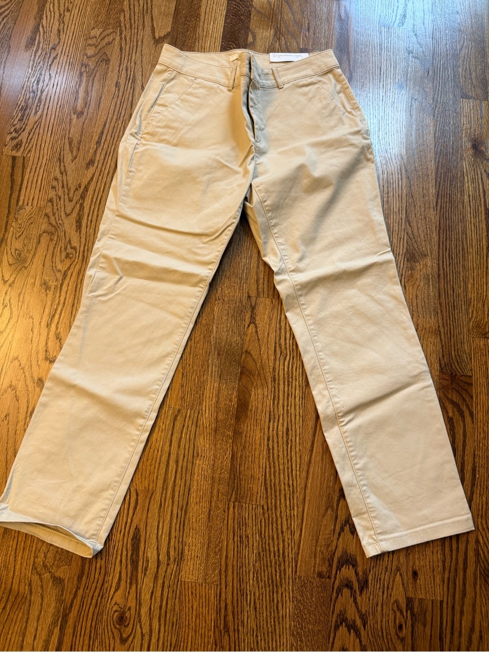 NWT LOFT Ladies’ Girlfriend Chino Casual Straight-Leg Ankle Pants 28” inseam